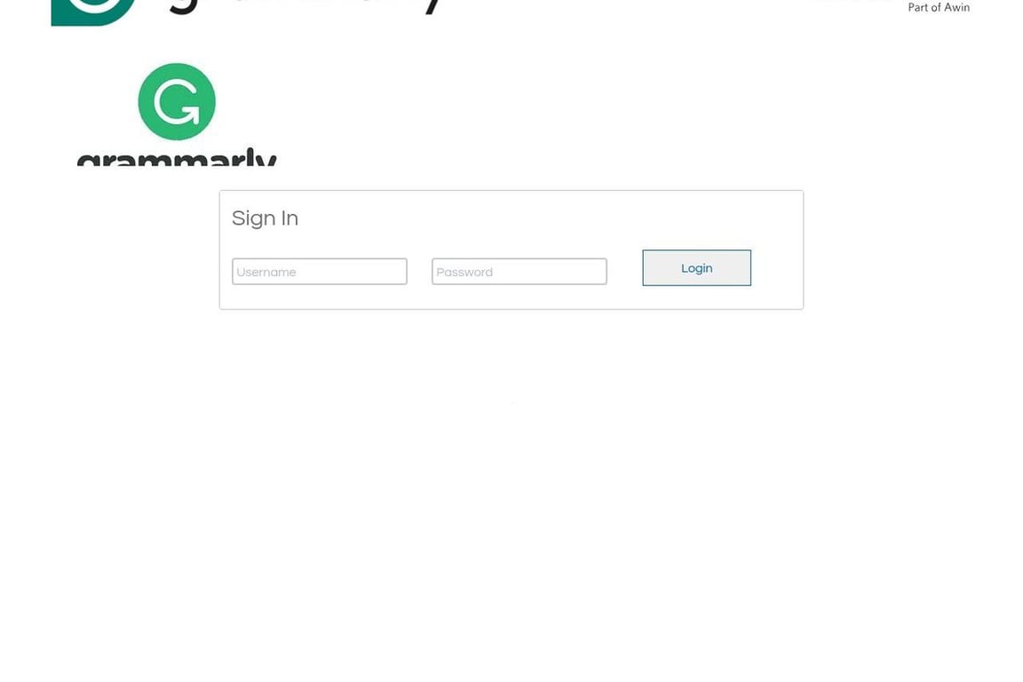 Grammarly affiliate program signup page