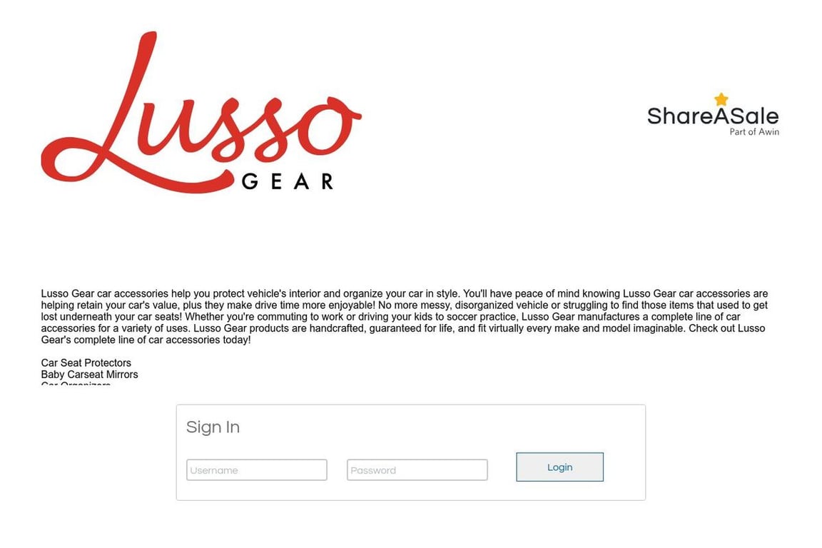 Wellson Products, LLC affiliate program signup page