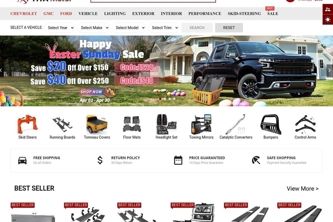 Yitamotor homepage