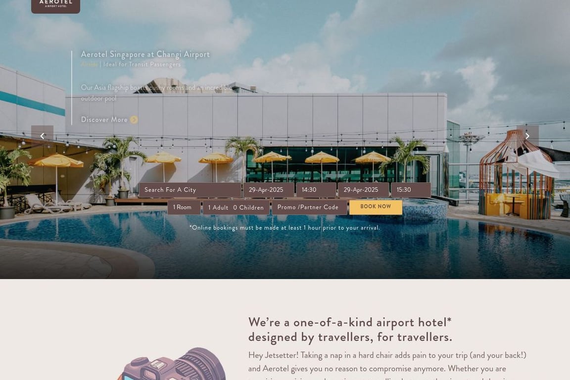 Aerotel US homepage