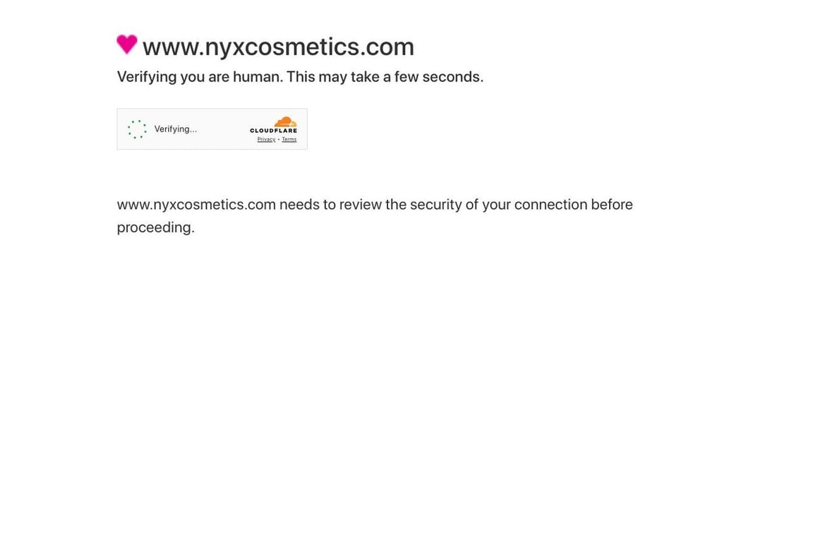 NYX Professional Makeup homepage