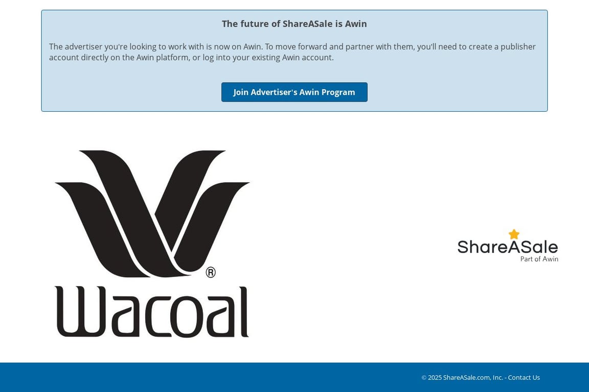 Wacoal Outlet affiliate program signup page