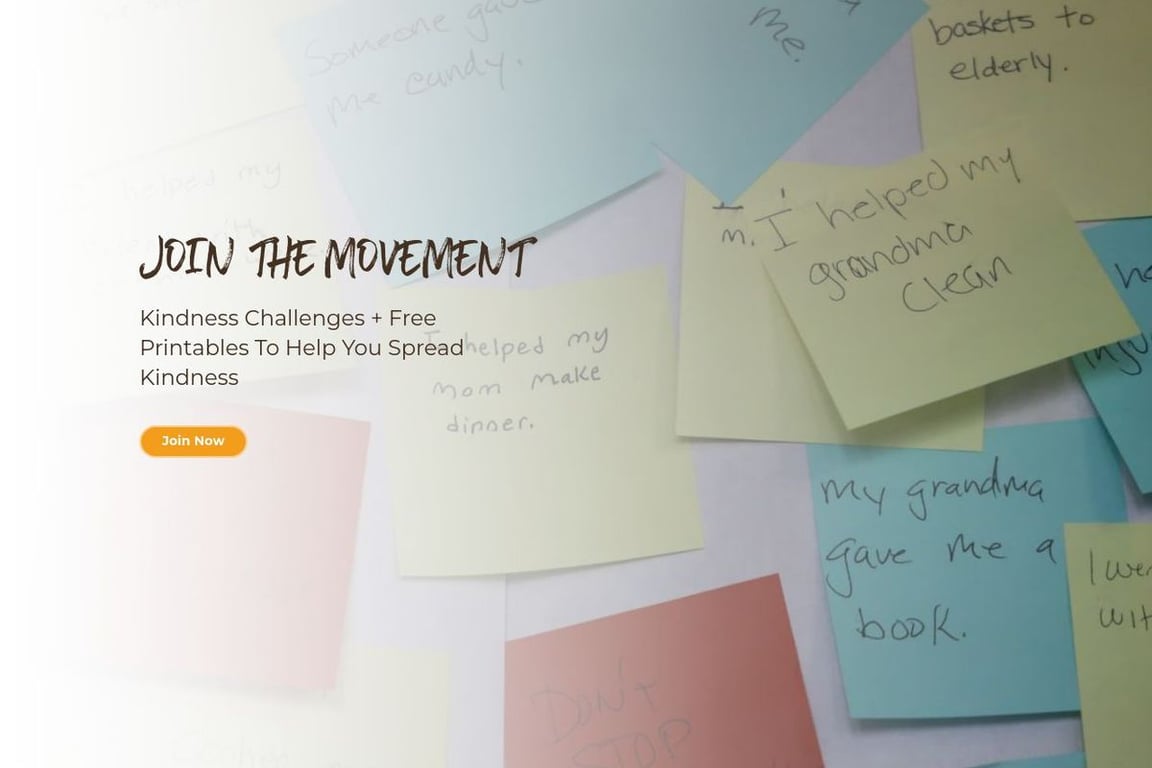 Inspire Kindness homepage