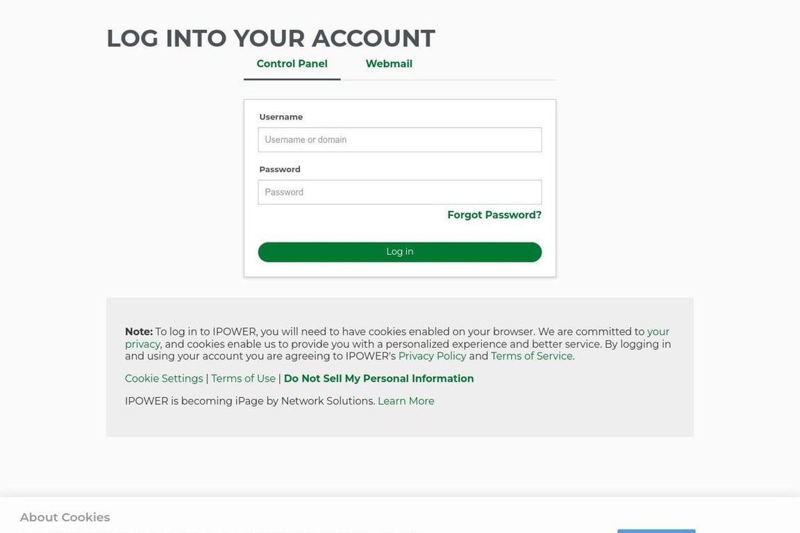 IPOWER homepage