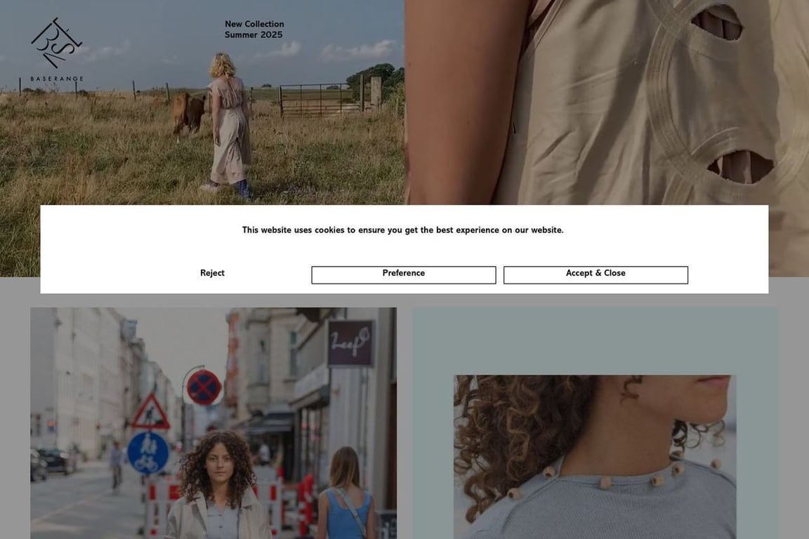 Baserange homepage