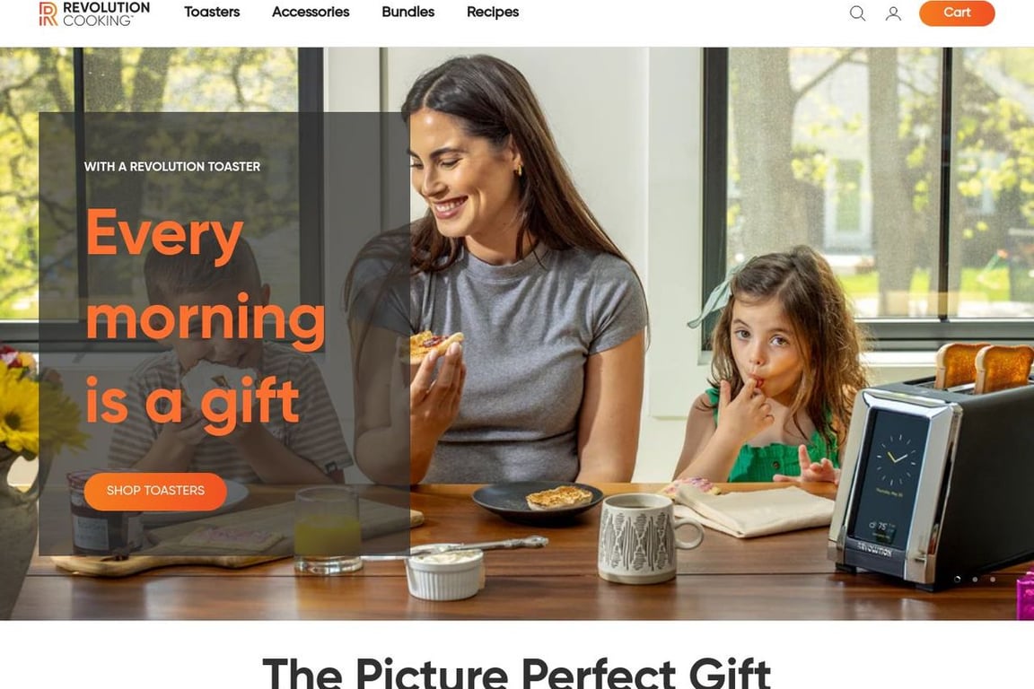 Revolution Cooking homepage