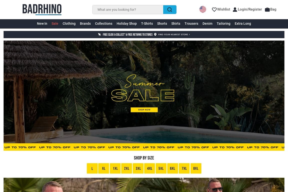 BadRhino UK homepage