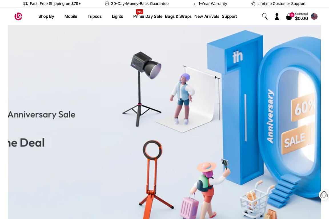 Ulanzi homepage