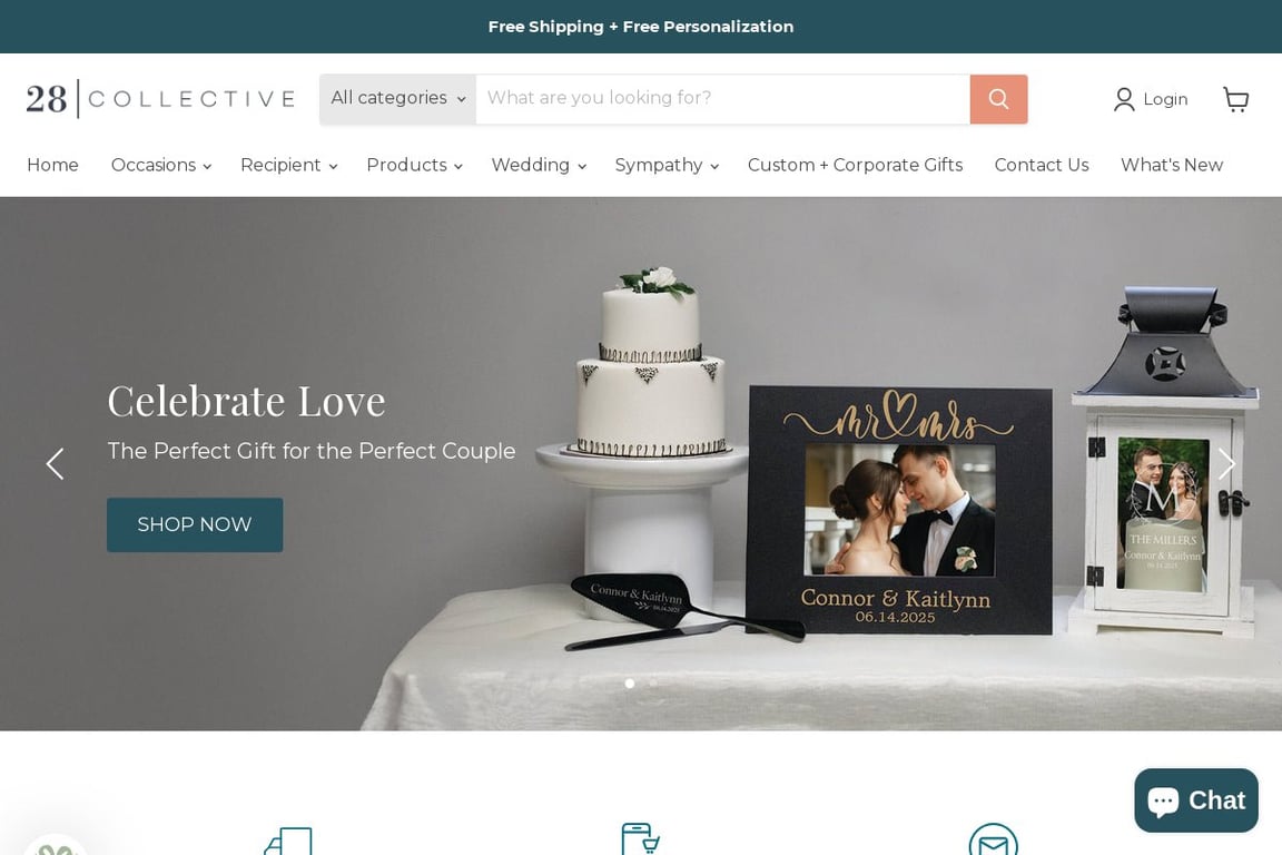 28 Collective homepage