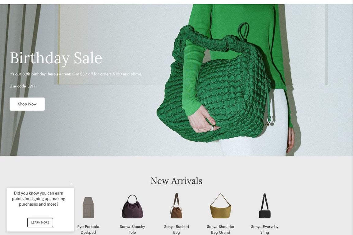 Tocco Toscano AU homepage