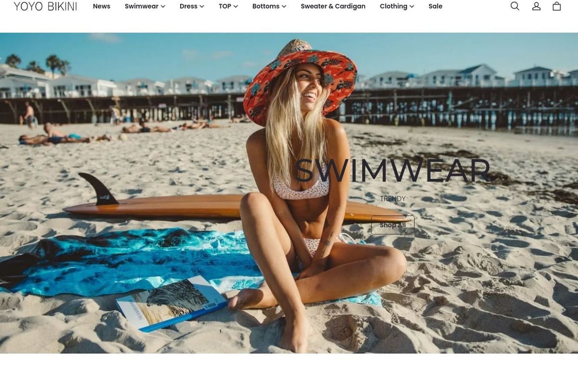 YOYO Bikini homepage