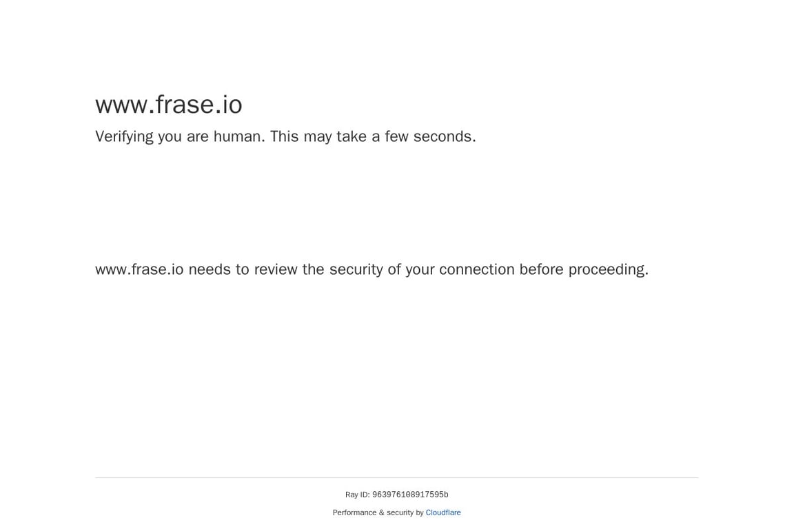 Frase affiliate program signup page