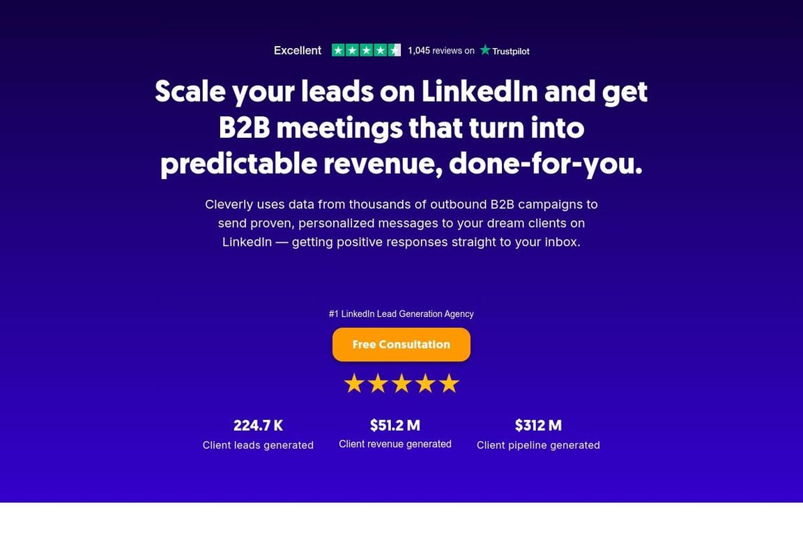 Cleverly homepage