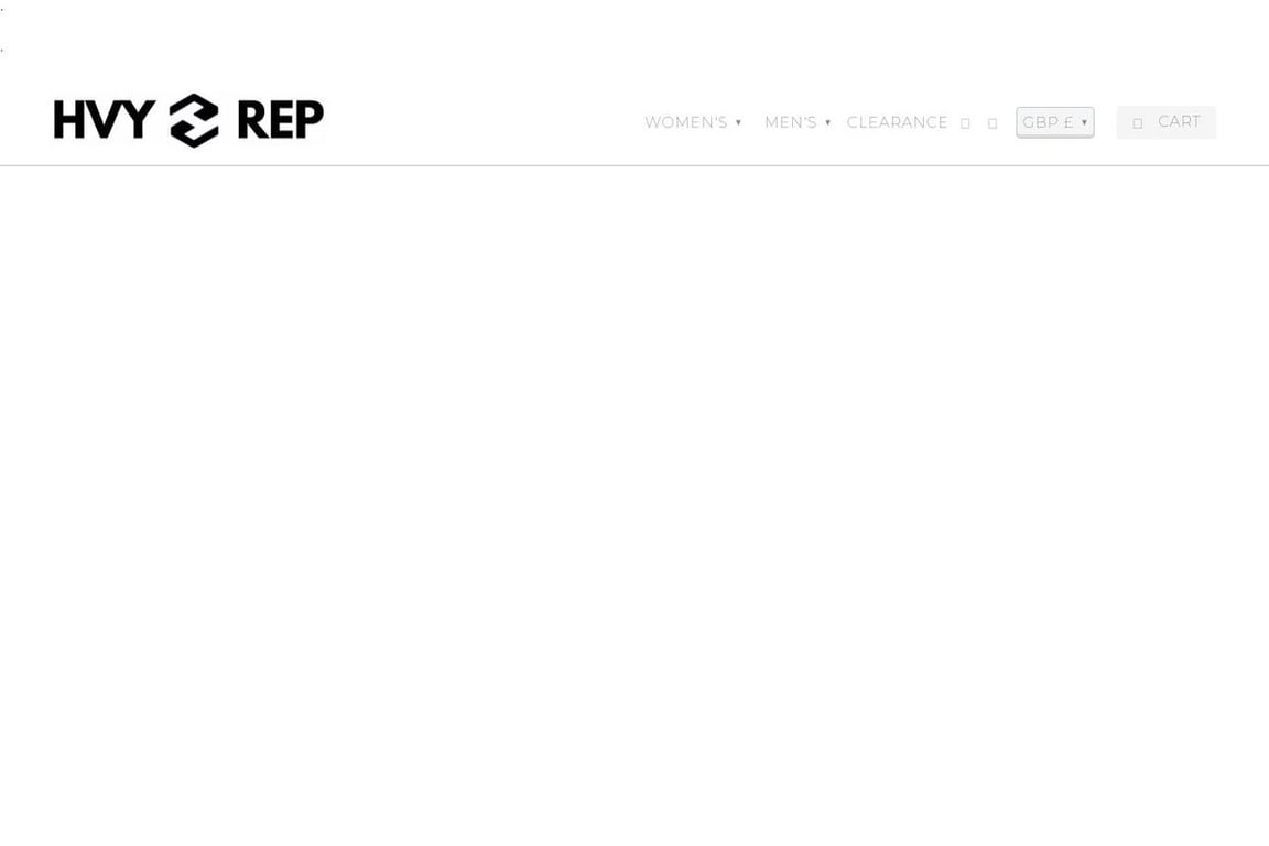 Heavy Rep Gear homepage