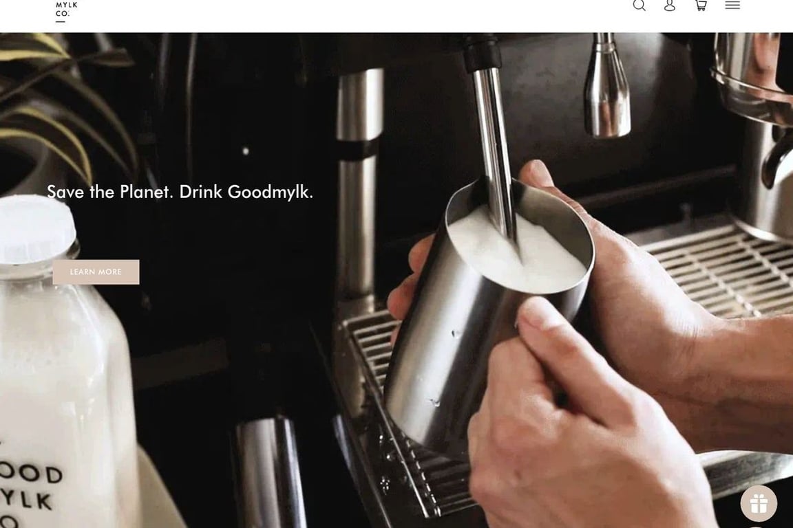 Goodmylk homepage
