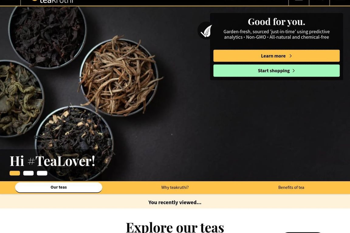 Teakruthi homepage