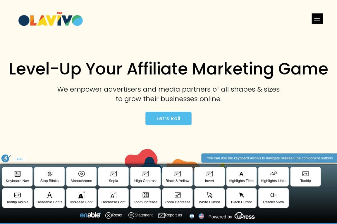 Olavivo homepage