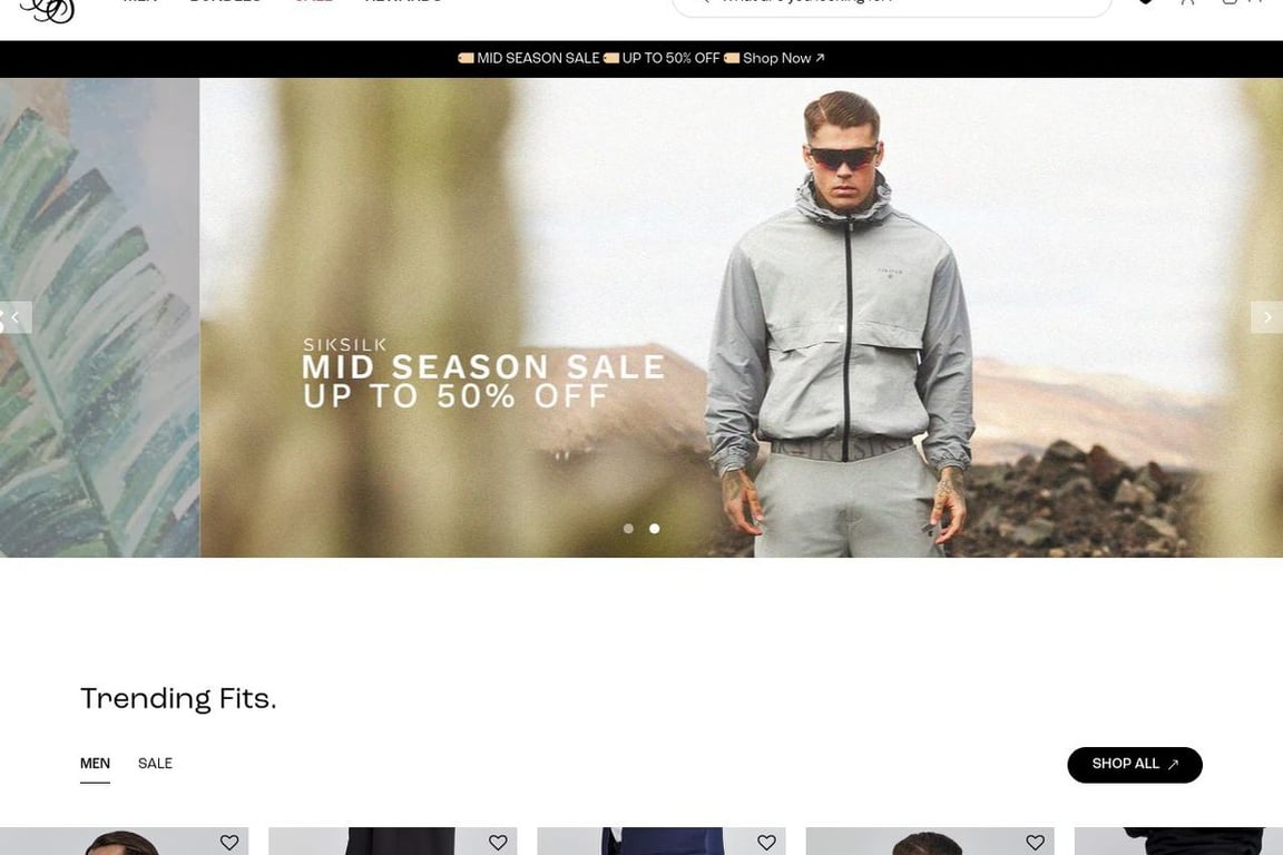 SikSilk homepage