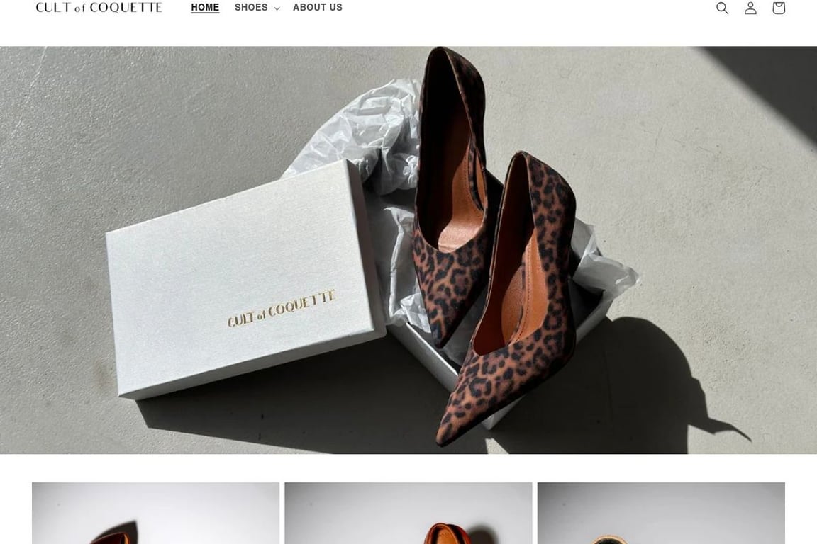 CULT OF COQUETTE homepage