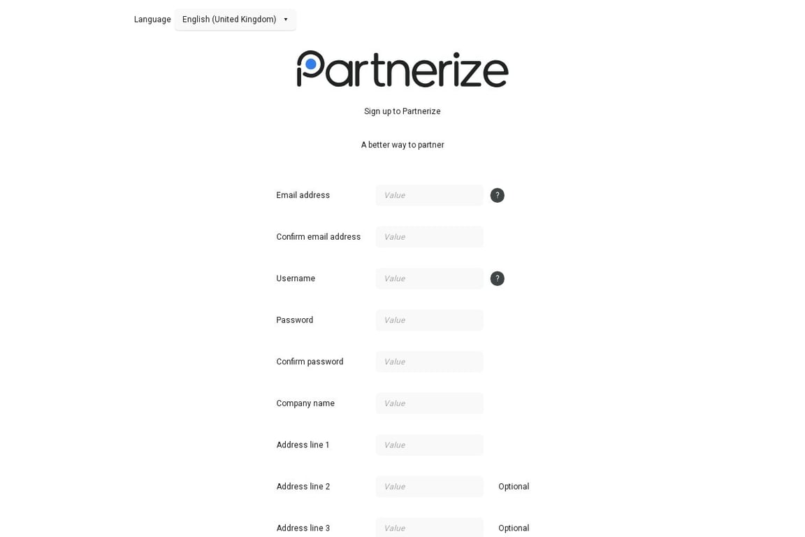 Google Affiliates affiliate program signup page