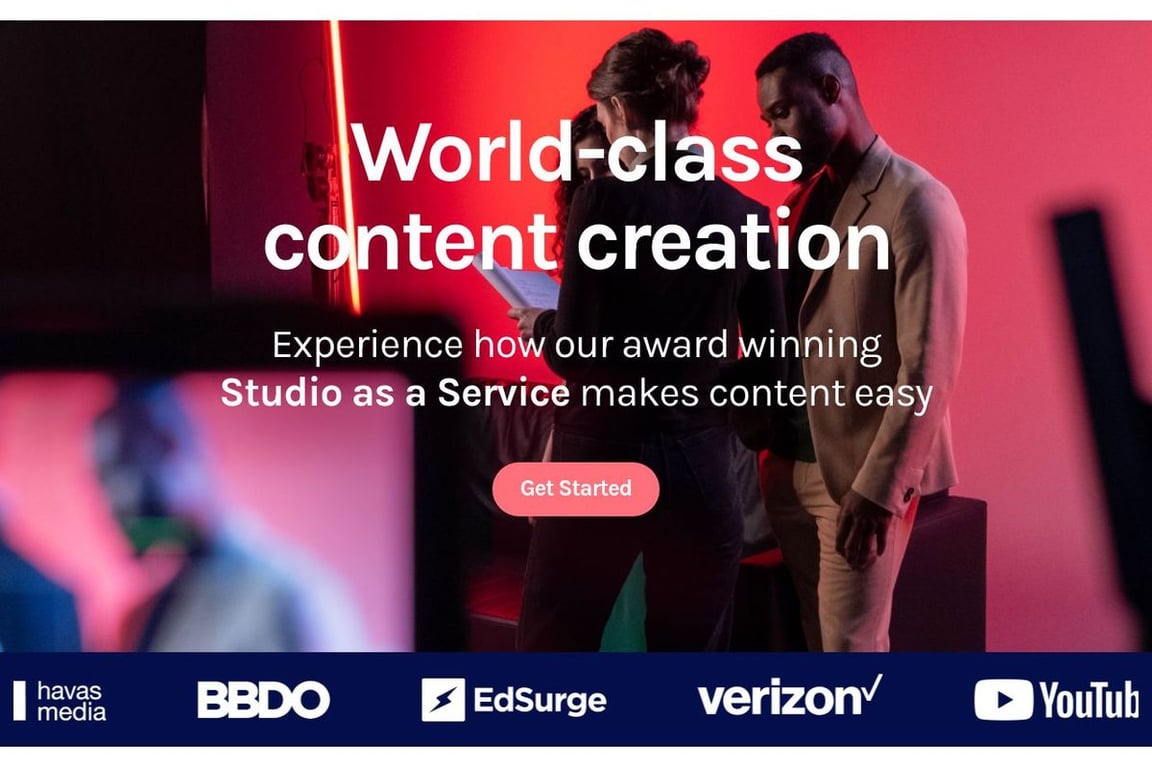 CreatorUp homepage