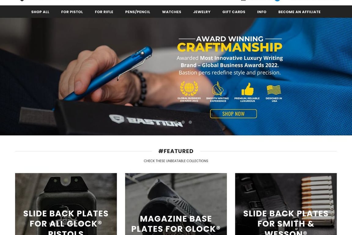 Bastion homepage