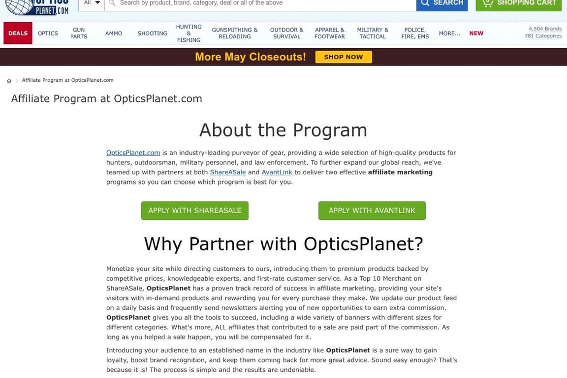 Optics Affiliate Program Everything You Need to Know (2024)