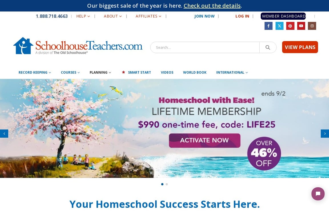 SchoolhouseTeachers homepage