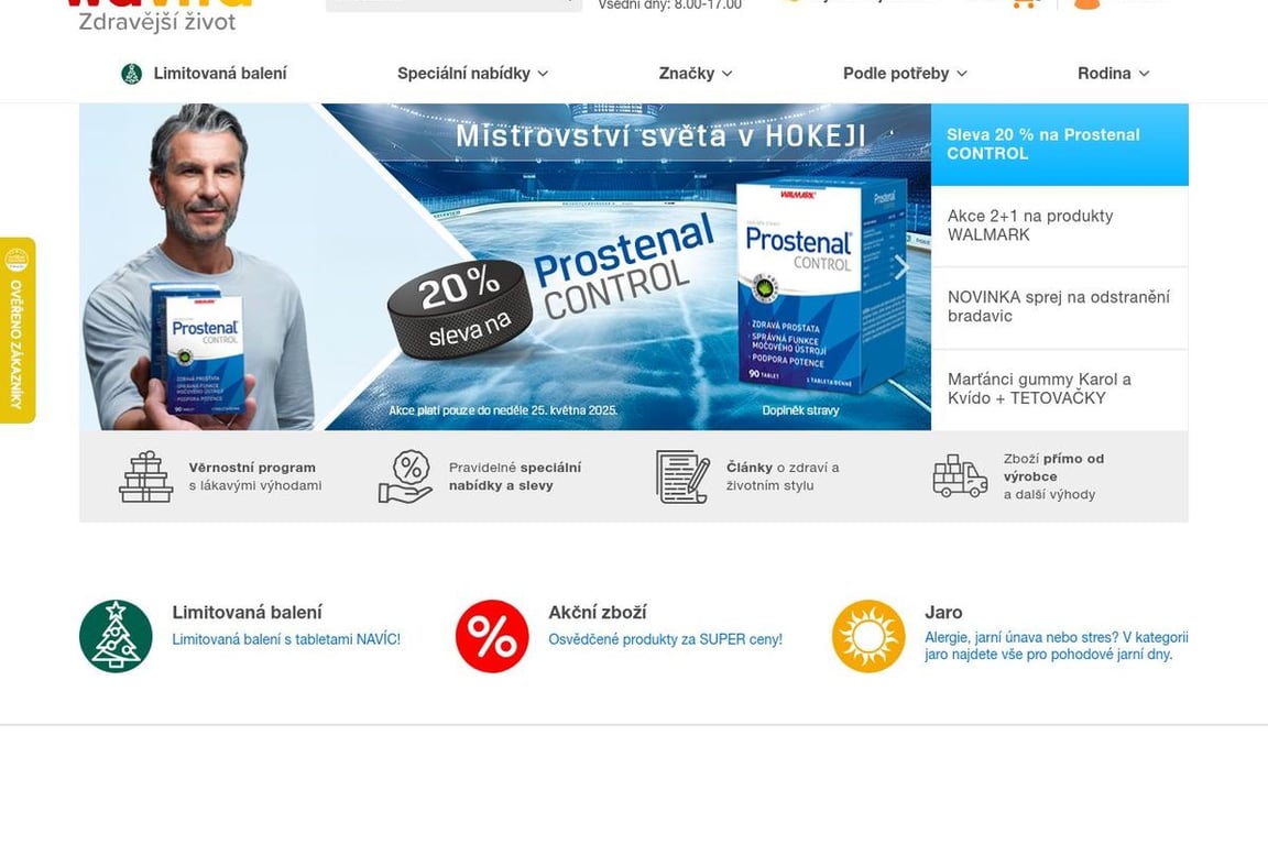 Klubzdravi homepage