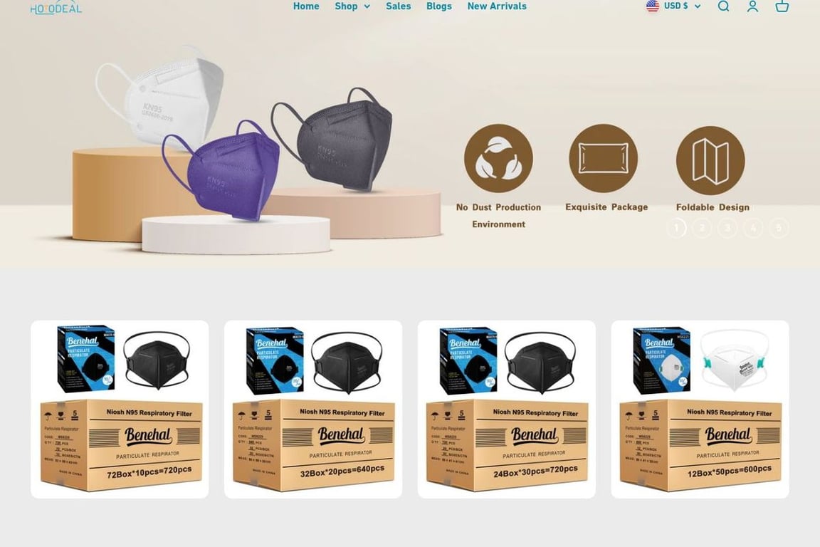 Hotodeal homepage