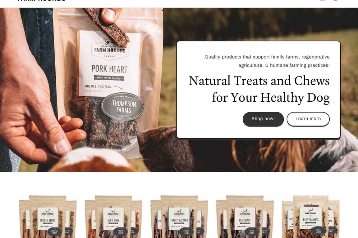 Farm Hounds homepage