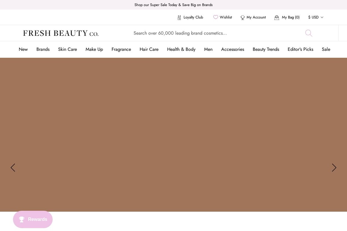 Fresh Fragrances & Cosmetics affiliate program signup page