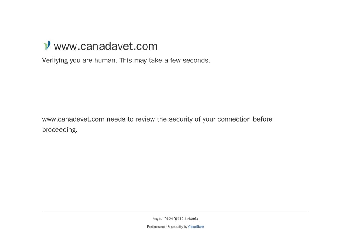 CanadaVet homepage