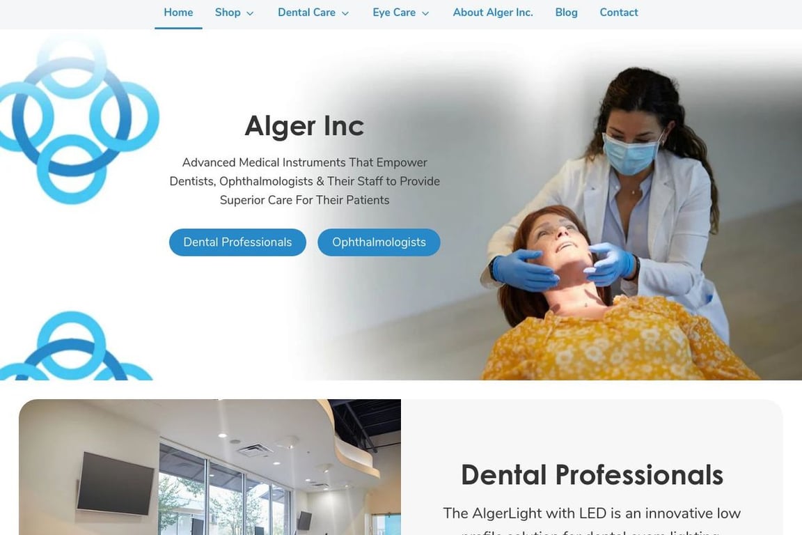 Alger Inc homepage