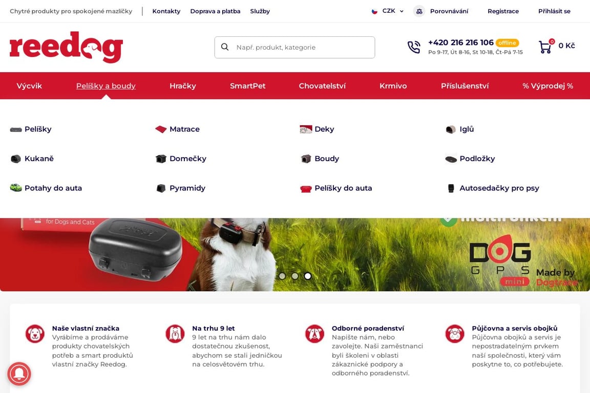 Reedog homepage