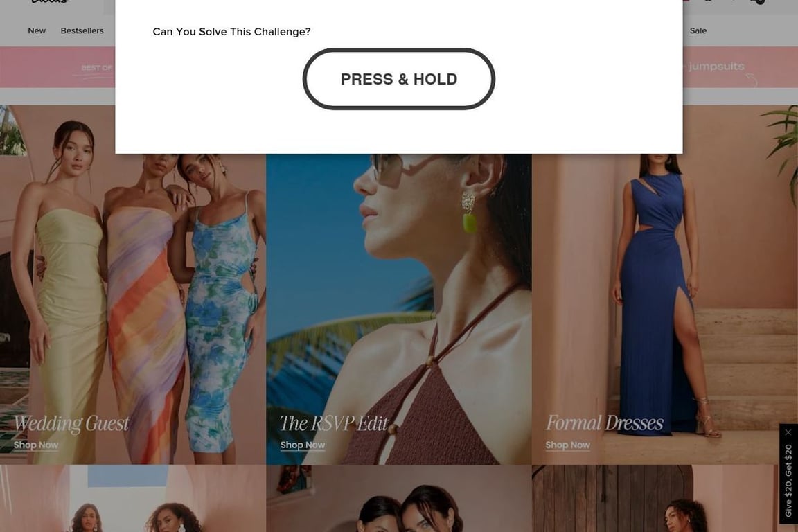 Lulus homepage