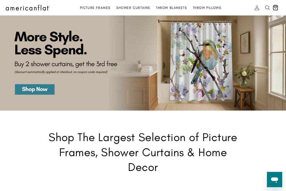 Americanflat homepage
