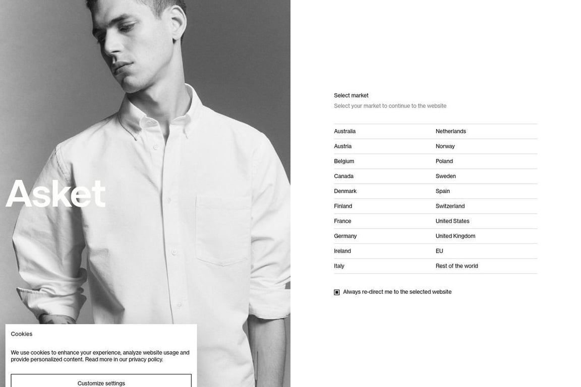 ASKET homepage