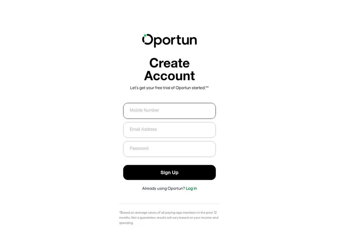 Digit affiliate program signup page