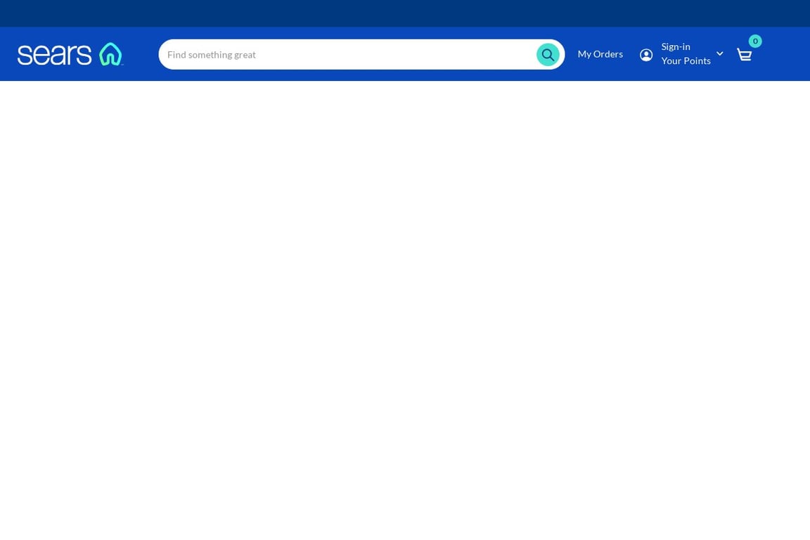 Sears homepage