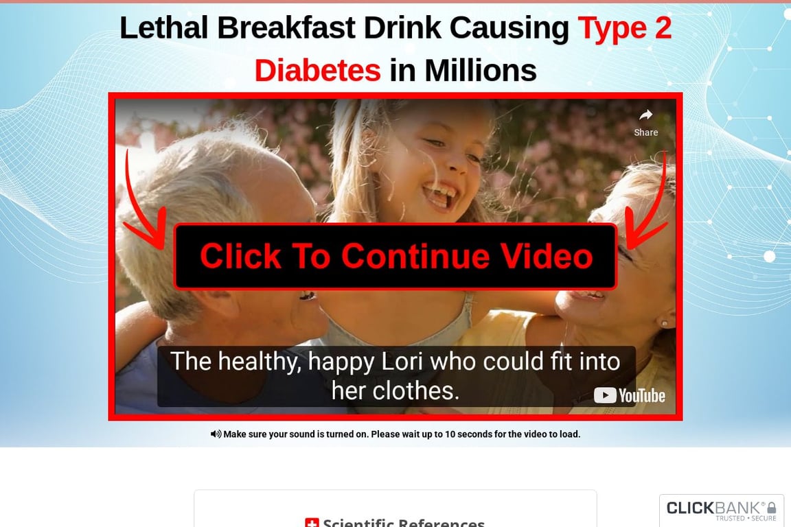 Deep Sleep Diabetes Remedy homepage