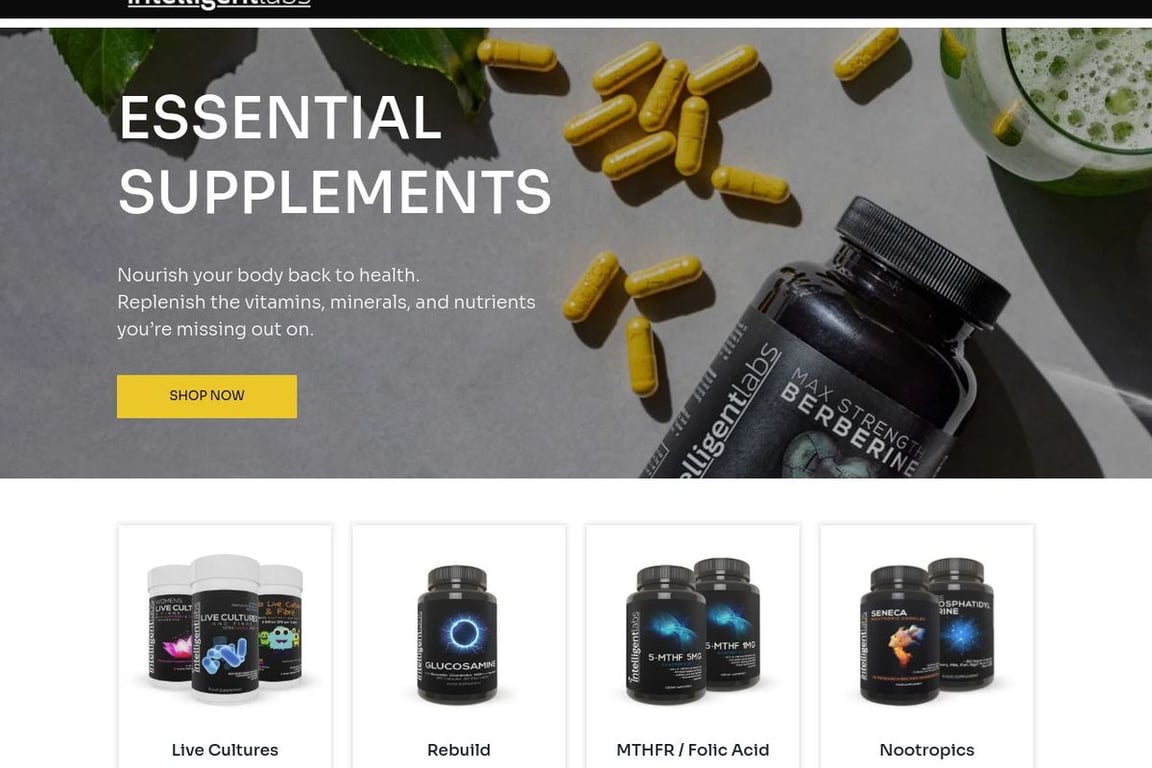 Intelligent Labs homepage