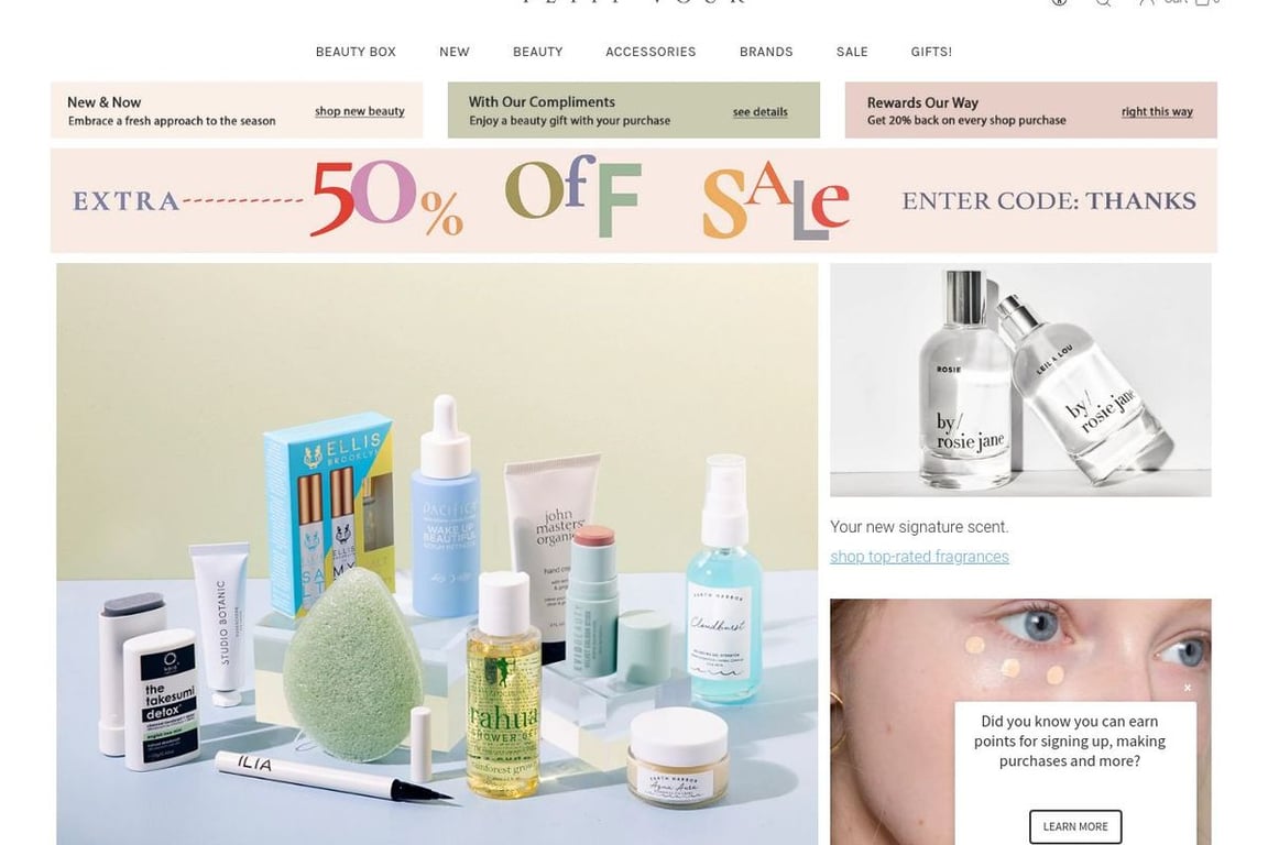Petit Vour homepage