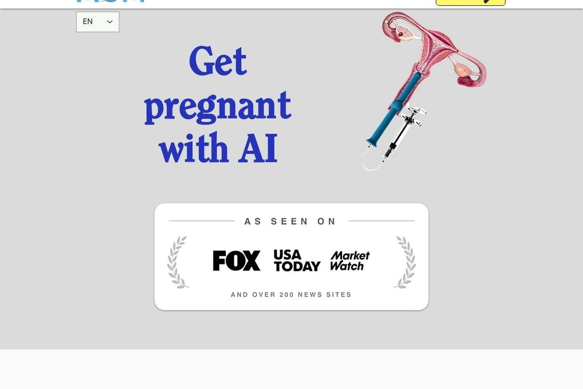 Make A Mom homepage