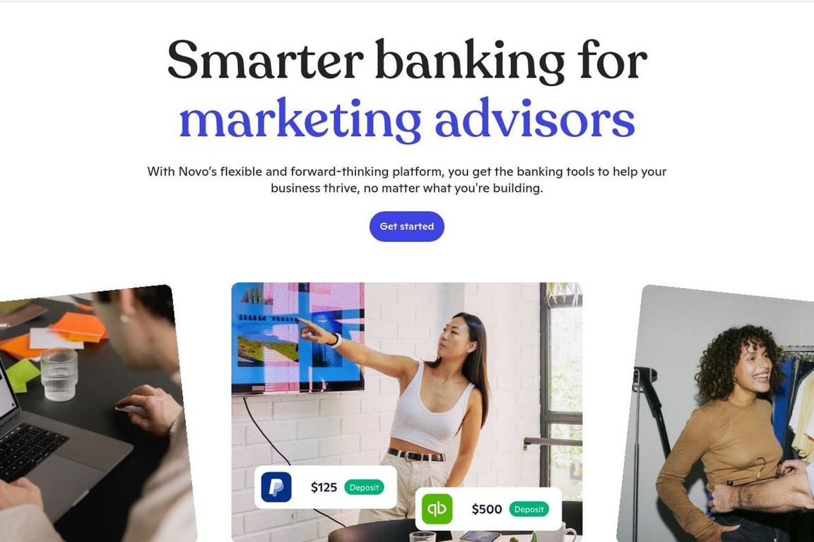 Novo homepage