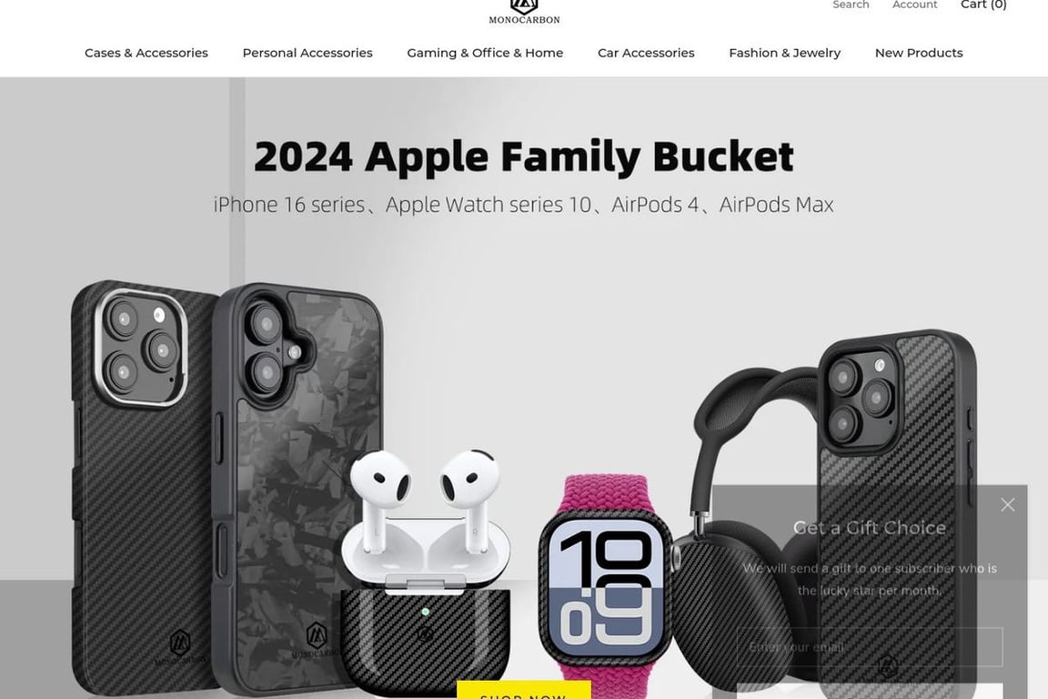 MONOCARBON homepage