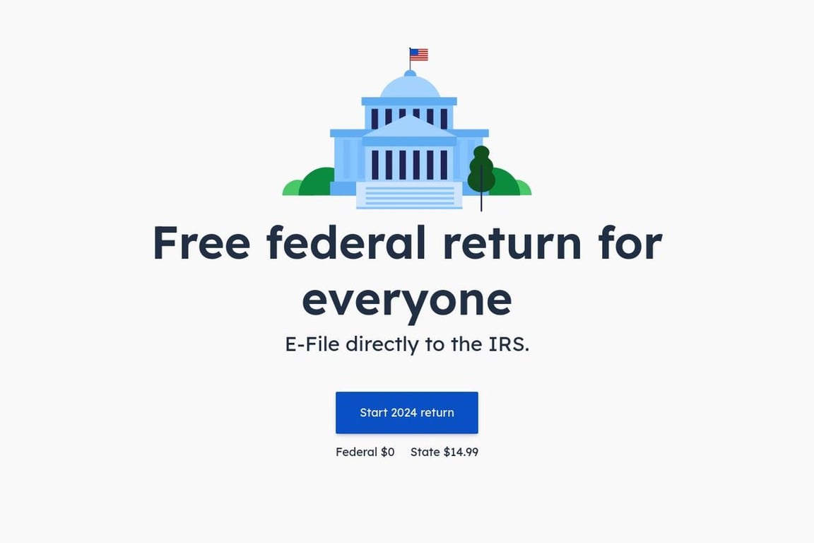 FreeTaxUSA homepage