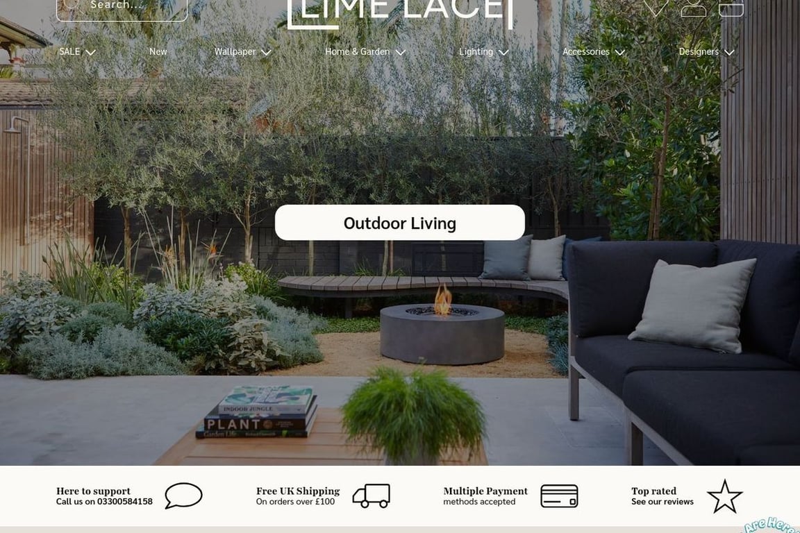 Lime Lace homepage