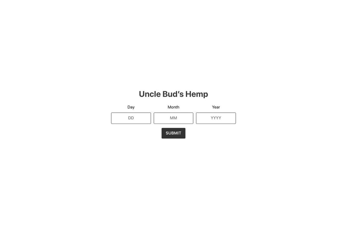 Uncle Bud’s Hemp homepage