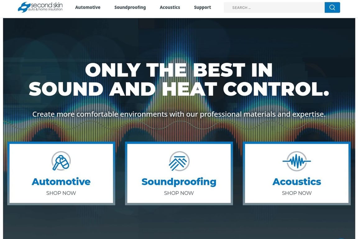 Second Skin Audio homepage